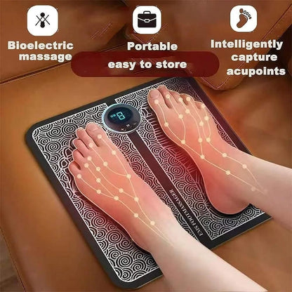 Fidato Foot Massager Pain Relief Wireless Electric EMS Rechargeable Portable Massager(Pack Of 2)